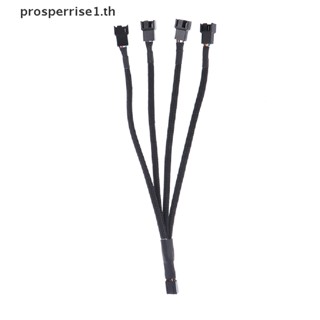 [PPTH] Pwm สายเคเบิลอะแดปเตอร์แยกพัดลม 4pin 1 to 1 2 3 4 สําหรับคอมพิวเตอร์ CPU [MOTOR]