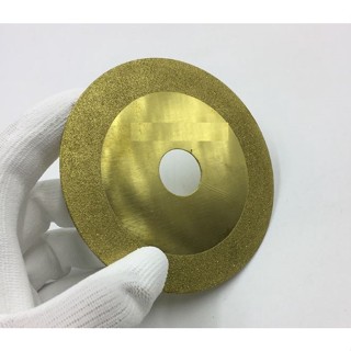 1ชิ้น ใบตัด ใบเพชร ตัดหินแกรนิต ตัดแผ่นกระเบื้อง สีทอง ขนาด 4นิ้ว Diamond cutting blade 4”
