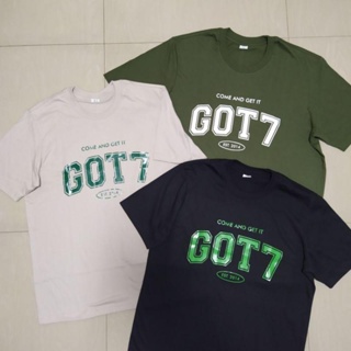 เสื้อยืด GOT7  เสื้อยืดชายหญิง เสื้อยืดผ้า Cotton 100%