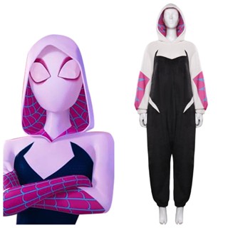 เครื่องแต่งกายคอสเพลย์ Spider-Man Across The Spider-Verse Gwen Stacy