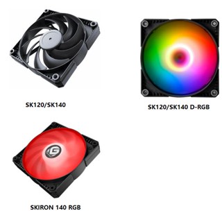 Phanteks พัดลมระบายความร้อน SK120 SK140 D-RGB ARGB SKIRON RGB PWM 120 มม. 140 มม. สําหรับเคส PC