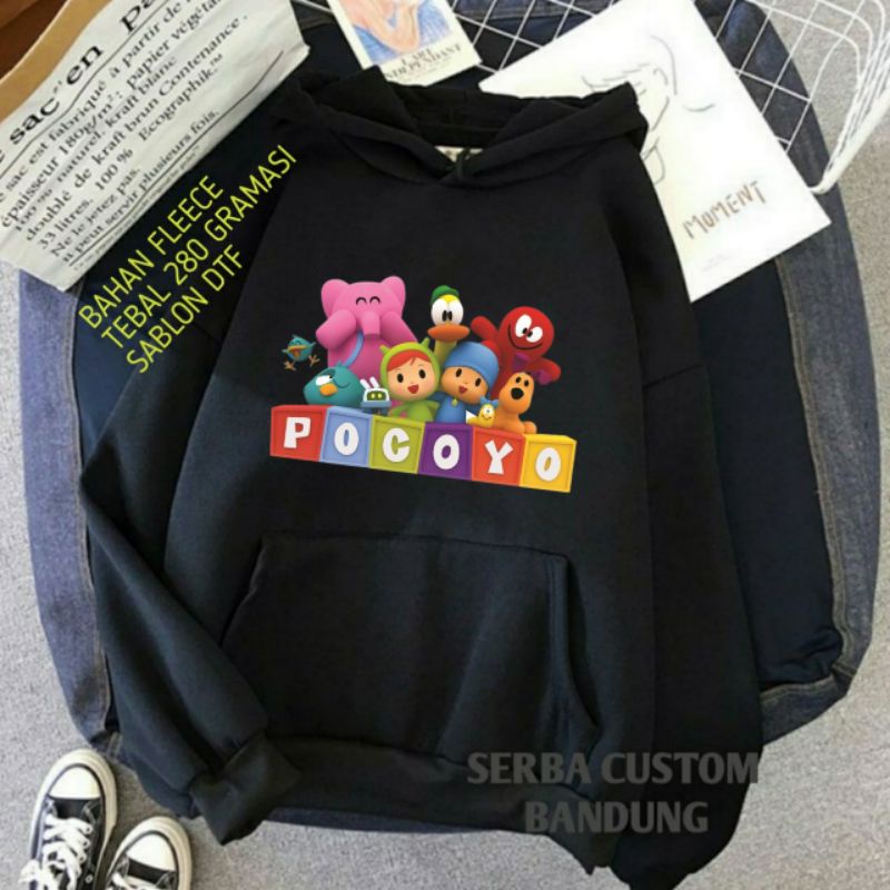 Pocoyo Kids Hoodie Jumper