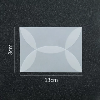 Envelope | ซองจดหมายขุ่นโปร่งแสง (รุ่นโค้งเว้า) เนื้อหนาพิเศษ สำหรับใส่การ์ด ( แพ็คละ 10 ใบ )