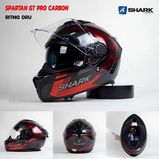 SHARK หมวกกันน็อค รุ่น SPARTAN GT PRO CARBON RITMO DRU