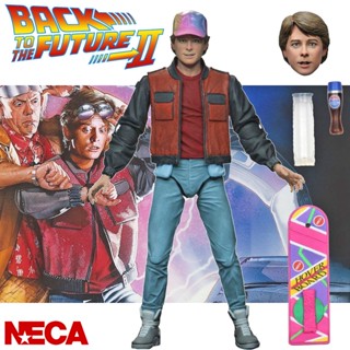 งานแท้ Original Neca Reel Toys Back to the Future Part II 1989 เจาะเวลาหาอดีต 2 Marty McFly มาร์ตี้ แม็กฟลาย Ultimate