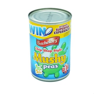 Batchelors Chip Shop Style Mushy Peas 300g แบทเชเลอร์ ถั่วลันเตาบด