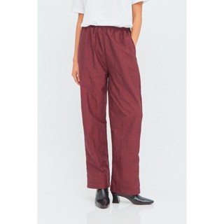 Shopatvelvet - Oslo กางเกงย่น สีแดง