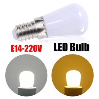 E14 หลอดไฟสปอตไลท์ LED 220V ขนาดเล็ก แบบเปลี่ยน สําหรับตู้เย็น ห้องนอน ห้องครัว ห้องน้ํา