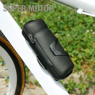 Super Motor กระเป๋าจักรยานแบบพกพากาต้มน้ำ Hard Shell Mountain Bike การบำรุงรักษาชุดเครื่องมือปั่นจักรยาน Black