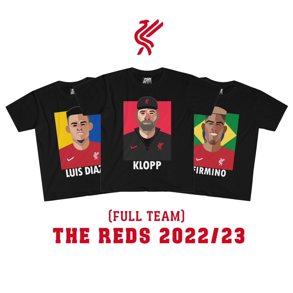 PSM เสื้อลายนักฟุตบอล ชุดรวมทีมหงส์แดง ฤดูกาล 2022/23 สีดำ