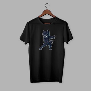 PRNT - Marvel Avengers Black Panther Chibi Printed T-Shirt_04