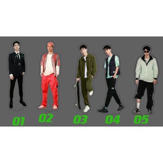 หวังอี้ป๋อ Street Dance Of China S5  Wang Yibo  Han Geng  Liu Yuxin  Nathan Lee ขาตั้งอะคริลิค แบบสองด้าน 15 ซม