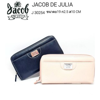 กระเป๋าสตางค์ยาวซิปรอบ JACOB DE JULIA รุ่น J30254