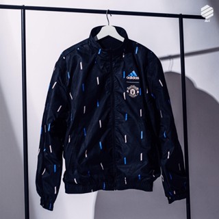 เสื้อแจ็คเก็ตเเมนยู ADIDAS MANCHESTER UNITED 2022/2023 ANTHEM JACKET - BLACK