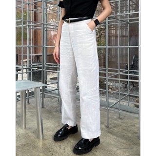 Hemper.th - กางเกงขายาวผ้าใยกัญชง - Basic hemp long pant[ กรุณาทักแชทเพื่อเช็คสต็อกก่อนสั่งซื้อ ]