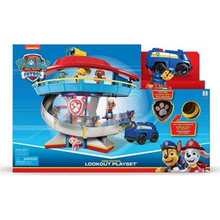 [ใช้ 2 โค้ดลดเพิ่ม] Paw Patrol ชุดของเล่นศูนย์บัญชาการ  ของเล่น เสริมพัฒนาการ Lookout Playset