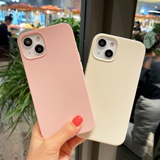 Supercase🧸i6-i14promax Silicone Cover Case เคสซิลิโคน เคสสีพื้น