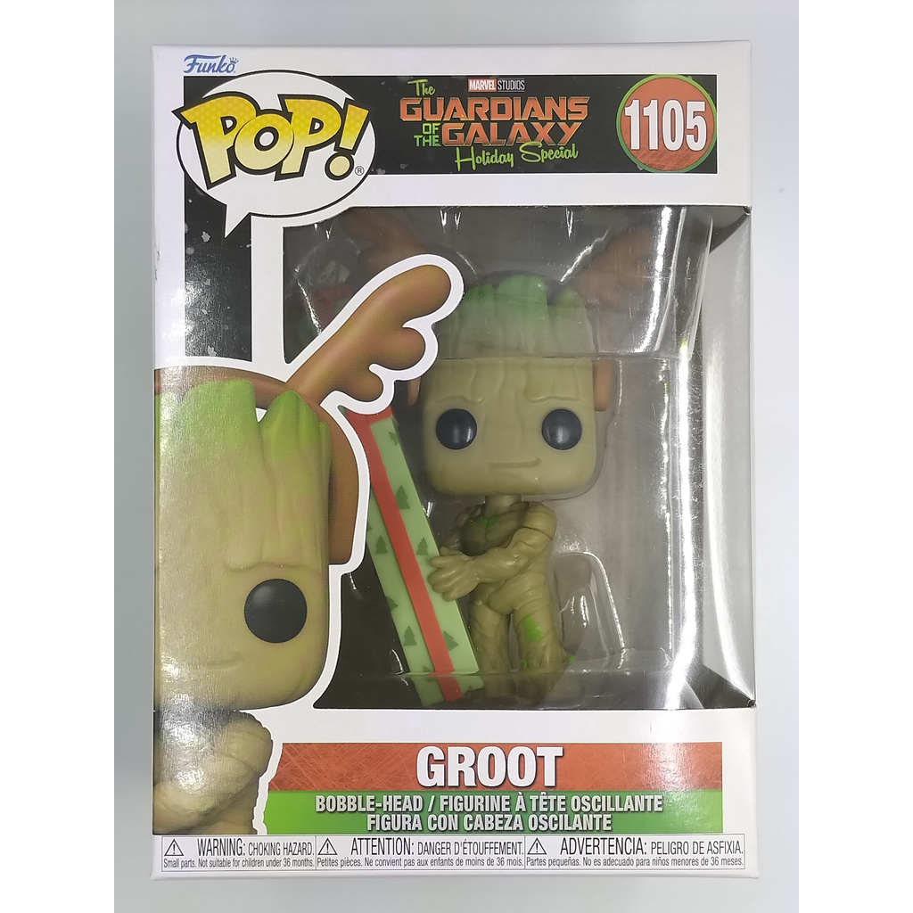 Funko Pop Marvel Guardians of the Galaxy Holiday - Groot #1105