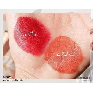 ลิปโซลคิ้วท์ นามิ Nami Make Up Pro Seoul Cute Velvet Matte Lip