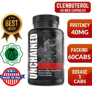 UNCHAINED SARMs Clenbuterol 40 MCG Capsules