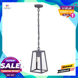 Lamp โคมไฟแขวนภายนอก 1xE27 LUZINO รุ่น RH1412C(GY) สีเทาด้านOutdoor Hanging Lamp 1xE27 LUZINO Model RH1412C(GY) Matt Gra