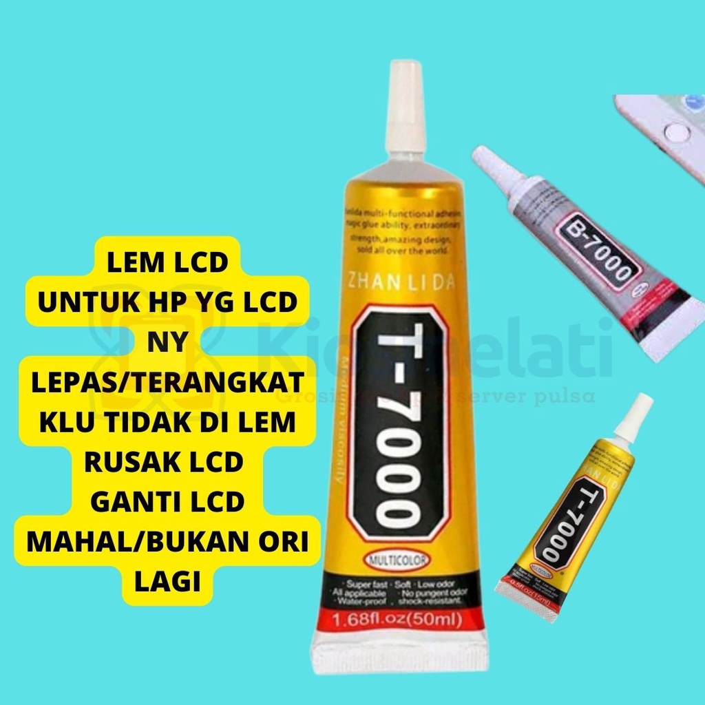 T7000 B7000 GLUE LCD TOUCHSCREEN GLUE T7000 B7000 ZHANLIDA QUALITY GLUE SCREWRIVE PACKAGE PLUS LCD