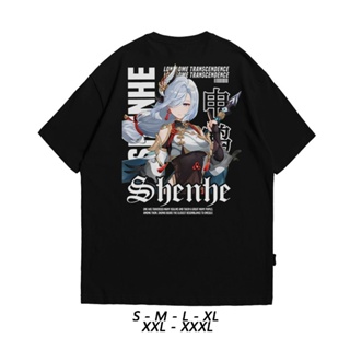 PRIA Shenhe GENSHIN IMPACT T-Shirt | Distro T-Shirts | Mens T-Shirt | Womens T-Shirt |_03