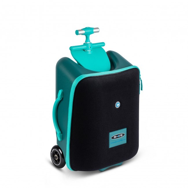 Micro Luggage Eazy Forest Green " - กระเป๋าเดินทางขนาด 22 ลิตร พร้อมด้วยฟังชั่น รถเข็นเด็ก