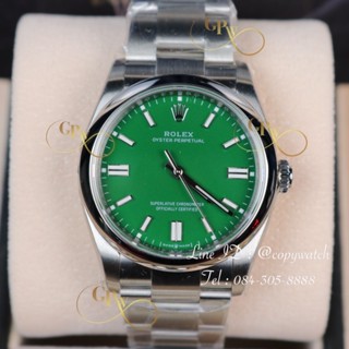 Rolex OP 36&amp;41 mm. Green color Automatic swiss movement