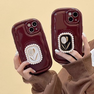 เคสโทรศัพท์มือถือ แบบนิ่ม ลายดอกไม้ พร้อมแหวนขาตั้ง หรูหรา สําหรับ iPhone 14 Pro Max 13 Pro 12 Pro 11 Pro Max X XS XR