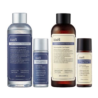 [Dear, Klairs] Supple Preparation Toner 180ml/30ml