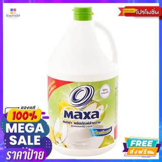 Maxa(แมกซ่า) แมกซ่า น้ำยาล้างจาน กลิ่นแอปเปิ้ลเลมอน 3.6 ล. Magsa Dishwashing Liquid Apple Lemon Scent 3.6 l.ทำค