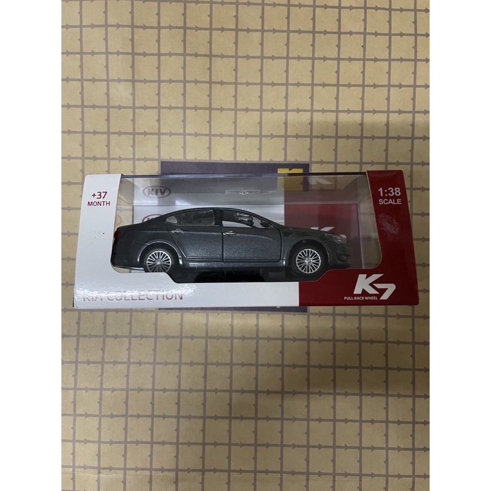 KIA DIE CAST METAL WITH PLASTIC PARTS 1:38 SCALE PULL BACK WHEEL