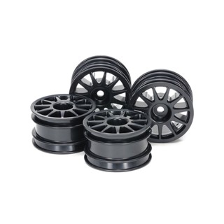 [อะไหล่รถบังคับ] TAMIYA 51665 SP.1665 M-Chassis 11-Spoke Wheels (Black, 4pcs.) อะไหล่ทามิย่าแท้ rc