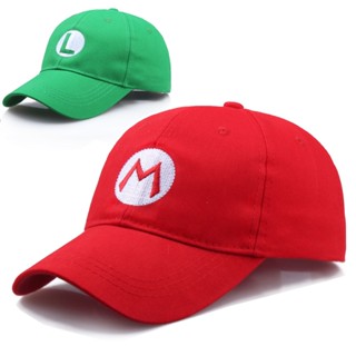 Chic Luigi Super Mario Bros หมวกเบสบอล คอสเพลย์ ไซซ์ผู้ใหญ่ Unisex