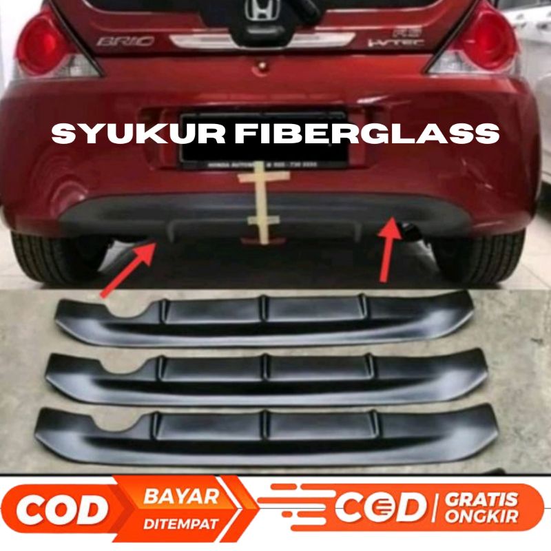 2012-2017 Honda Brio Diffuser Brio กันชนหลัง
