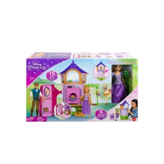 Disney Princess Rapunzels Tower Playset ดิสนีย์ ปริ้นเซส เพลย์เซตหอคอยของ ราพันเซล HLW30