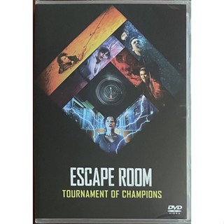 Escape Room: Tournament Of Champions (2021, DVD)/กักห้อง เกมโหด 2: กลับสู่เกมสยอง (ดีวีดี)