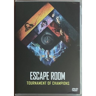 Escape Room: Tournament Of Champions (2021, DVD)/กักห้อง เกมโหด 2: กลับสู่เกมสยอง (ดีวีดี)