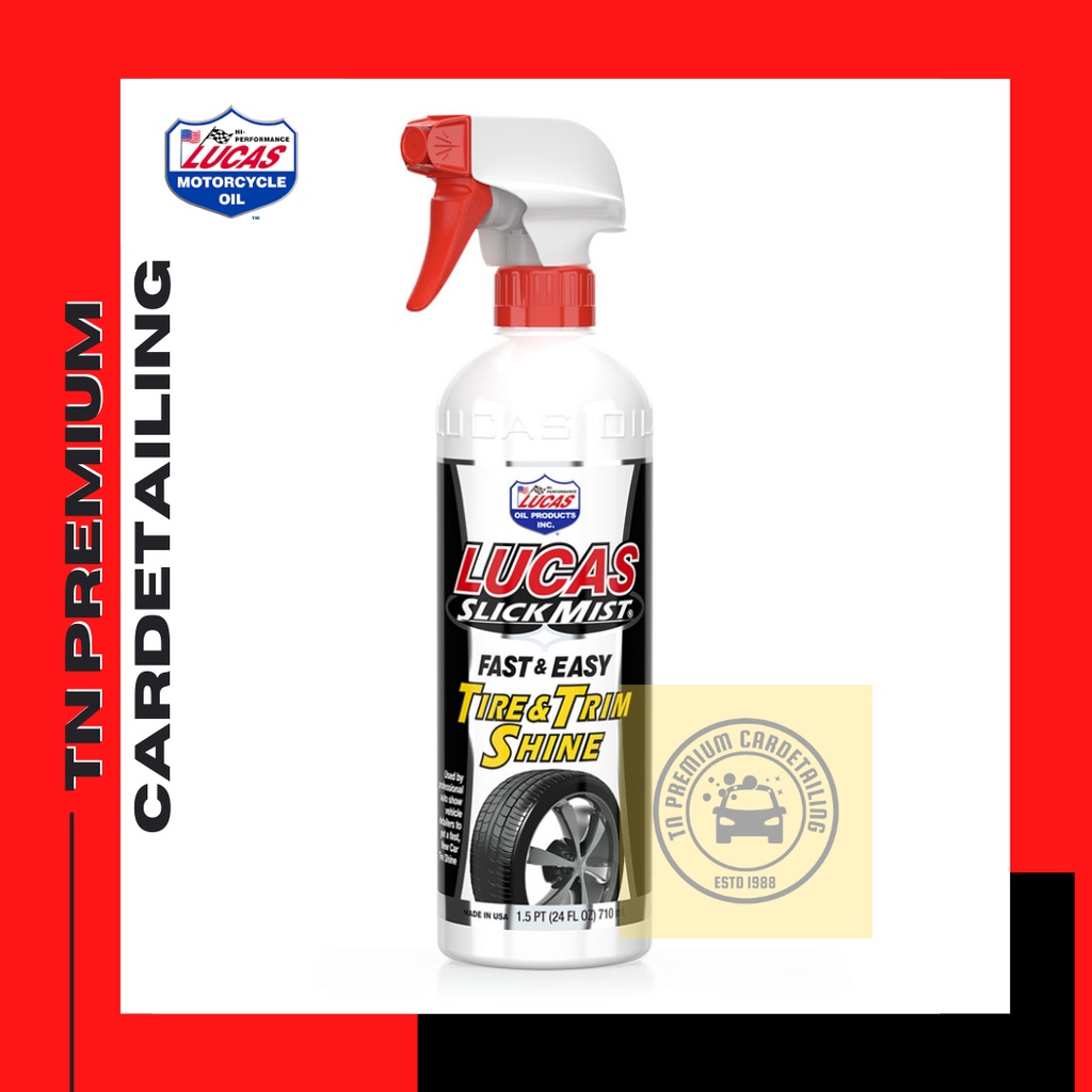 Lucas Slick Mist  Tire & Trim Shine