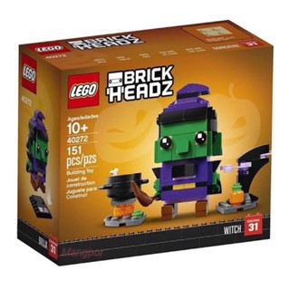 LEGO Brickheadz 40272 Halloween Witch ของใหม่ ของแท้💯(กล่องไม่สวยครับ)