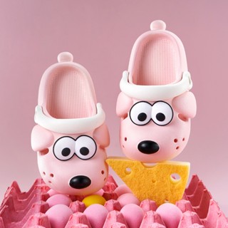 Cheerful MarioPuppy Crocs รองเท้าแตะ กันลื่น แฟชั่นฤดูร้อน สําหรับเด็กผู้ชาย และเด็กผู้หญิง อายุ 1-3 ปี 2 ปี