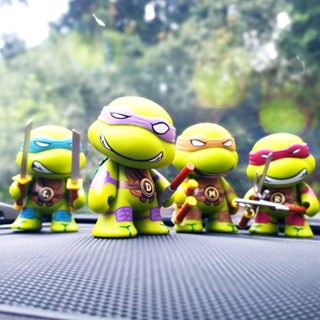 Joint movable เต่านินจาวัยรุ่น TMNT ตุ๊กตาทำด้วยมือเต่านินจาของเล่นเด็กเนื้อมนุษย์ตกแต่งของขวัญ