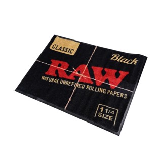 RAW Black Door Mat Small - พรมเช็ดเท้าraw