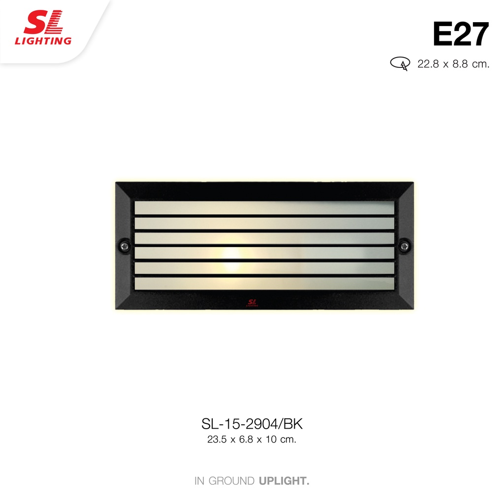 SL LIGHTING | Step Light โคมไฟฝังขั้นบันได ขั้วE27 รุ่น SL-15-2901 | 2903 | 2904 รูปที่ 3