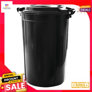 เซพแพ็ค118L#Black 118ถังน้ำพร้อมฝาขนาดลิตร สีดำSavepakPlasticBucket 118L#Black