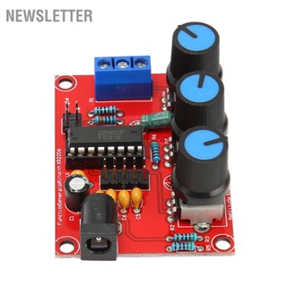  Newsletter ชุดกำเนิดสัญญาณ 2 ชิ้น ชุดสามเหลี่ยมไซน์เอาท์พุต 1Hz‑1MHz 9‑12V DC อินพุตฟังก์ชันกำเนิดสัญญาณพร้อมเคส