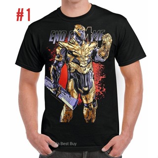 AVENGERS THANOS END GAME INFINITY WAR BLACK TIMBER ORIGINAL 100% COTTON T-SHIRT (UNISEX)_02