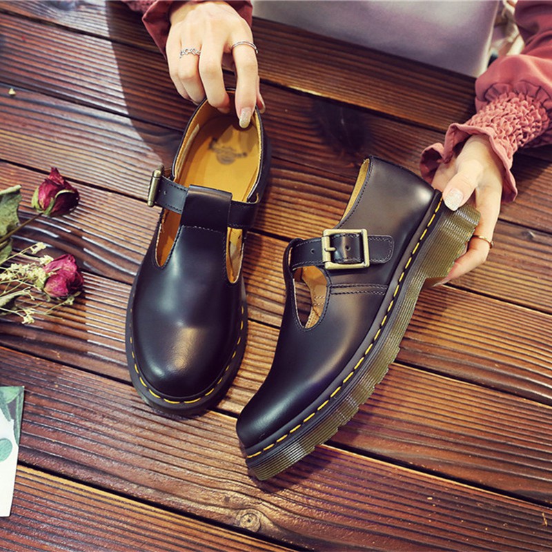 D-m Martens Air Wair 1461 T Type Martin Boots Crusty รุ่นคู่ RQPT