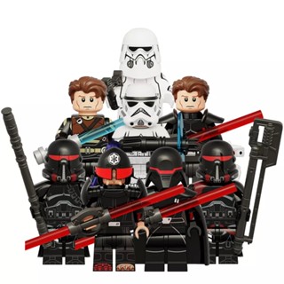 บล็อคตัวต่อฟิกเกอร์ Flame Cal Kestis Heavy Assault Clone Trooper ขนาดเล็ก ของเล่นสําหรับเด็ก